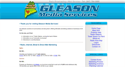 Desktop Screenshot of gleasonmedia.com