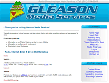 Tablet Screenshot of gleasonmedia.com